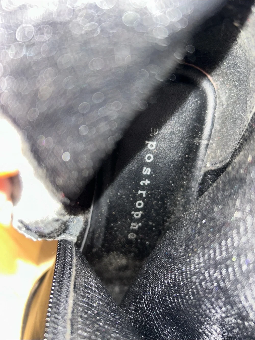 Apostrophe Black Over-the-Knee Leather Boots